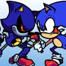 Play FNF vs Sonic CD (vs Metal Sonic) Online