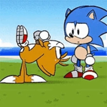 Play FNF Friends from the Future: Ordinary Sonic vs Tails Online