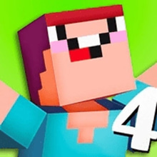 Play Noob vs Pro 4: Lucky Block Adventure Online