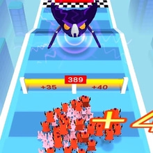 Play Cartoon Crowd Clash Online