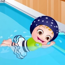 Play Baby Hazel Swimming Time Online