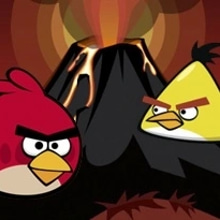 Play Angry Birds Volcano Online