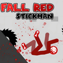 Play Fall Red Stickman Online