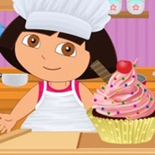 Play Baby Dora Perfect Cupcake Swirl  Online