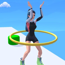 Play Hula Hoop Race Online
