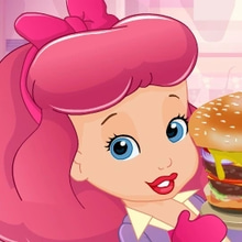 Play Baby Boo Cooking Big Burger Online