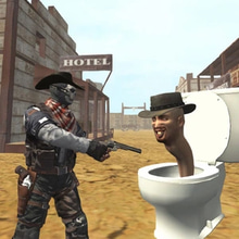 Play COWBOY VS SKIBIDI TOILETS Online