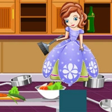 Play Sofias Messy Kitchen Cleaning Online