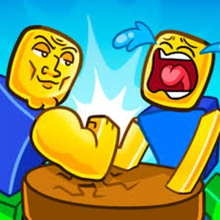Play Obby Escape: Gym Arm Wrestling Online