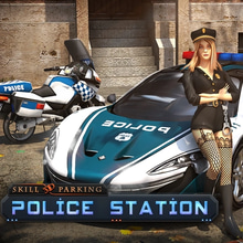 Play Skill 3D Parking Police Station Online
