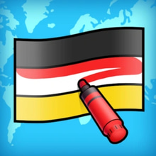 Play Flag Painting Puzzle Online