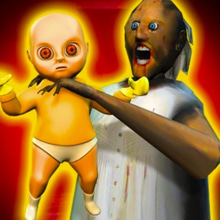 Play Granny vs The Baby in Yellow 2 Game Online