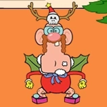 Play Uncle Grandpa Sneakin' Santa Online