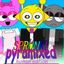 Play Sprunki Pyramixed: Human Edition Online