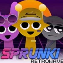 Play Sprunki Retrowave Online Online