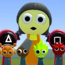 Play Sprunki Squid Game Online