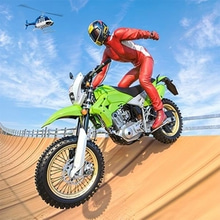 Play Real Motorbike Super Hero Stunt 3D Online