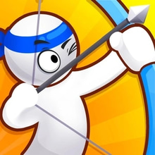 Play Stickman Archer: Shooting Arrows at Reds Online