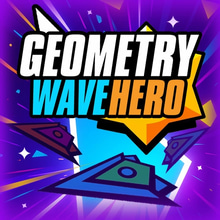 Play Geometry Wave Hero Online