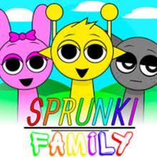 Play Sprunki Family Online