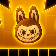 Play Geometry Dash: Labubu Hardcore Online