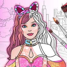 Play Dress Up Games & Coloring Book Online
