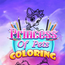 Play Princess Of Pets Coloring Online