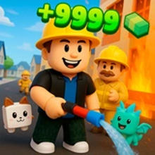 Play Obby: Working as a firefighter Online