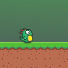 Play Colorful dinosaur Online