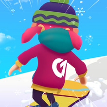 Play Snowboard Game​ Party Online