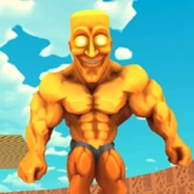 Play Obby online: 100 Players vs jock Tuntun Sahur Online