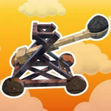Play Catapults, walls, castles. Online