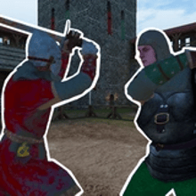 Play Knight: Battle with Swords Online