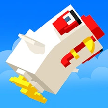 Play Bouncy Hills: Chicken Flip Online