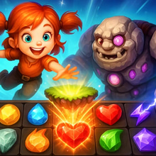 Play Diamant: Match 3 Sky Story Online