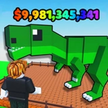 Play Grow a Dinosaur! Tycoon Idle Farm Obby +1 3D RNG Online