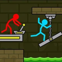 Play Red and Blue Stick: Fire and Water 3 Online