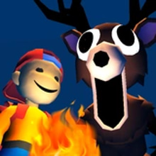 Play 99 nights in the Forest: Camp Survival Online