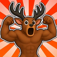 Play Upgrade the deer-monster! Online