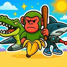 Play Brainrot Battle: Merge and Fight Online