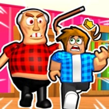Play Escape From Evil Grandpa Obby! Online