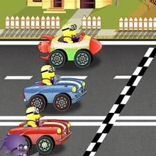 Play Minions Crazy Racing Online