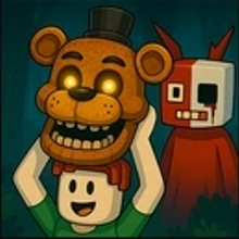 Play Steal and Feed 99 Nights FNAF Sprunki Horror Online