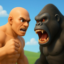 Play Men Vs Gorillas Online