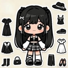 Play Fashion Sticker Studio Online