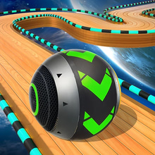 Play Space Rolling Balls Race Online