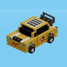 Play Crashy road: Voxel Derby Online