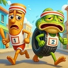 Play Brainrot Marathon: Italian Animal Race Online