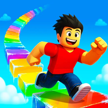Play Obby Rainbow Tower Online