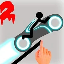 Play Stickman Racer Road Draw 2 Heroes Online